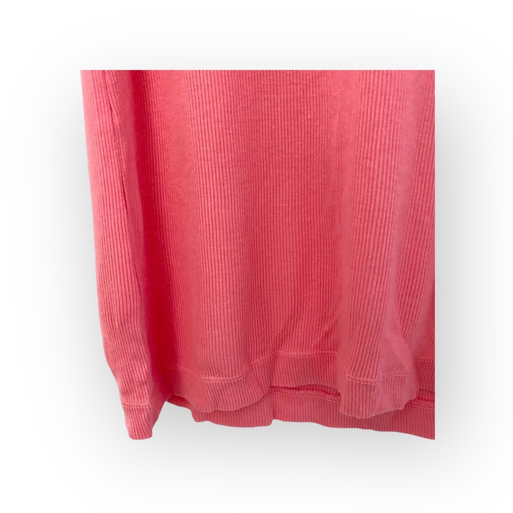 new Splendid ✶ Classic Micro Modal Ribbed Rib Tank Top ✶ Coral Hot Pink ✶ Large - Picture 10 of 16